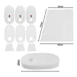 Shark Rocket Foam & Felt Filter Kit – 9 Filters for UV330/UV422
