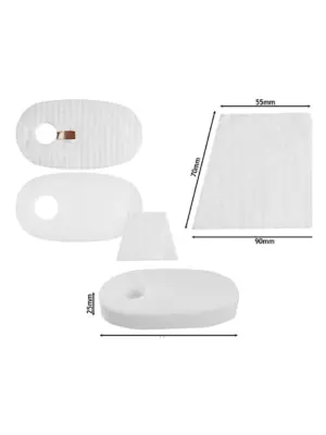 Shark Rocket Foam & Felt Filter Set - 3 Pack for UV330/UV422/UV425
