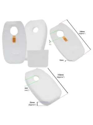 Shark Rocket Foam Filter Kit – 3 Replacement Filters for HV380‑HV384Q