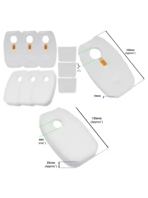 Shark Rocket Foam Filter Kit – 9 Pack for HV380‑HV384Q