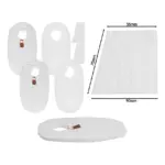 Shark Rocket Vacuum Foam & Felt Filter Pack – 6