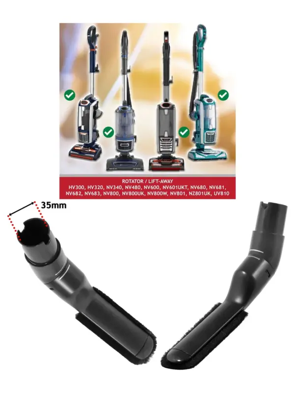 Shark Rotator Lift-Away Dusting Brush for Blinds & Hard-to-Reach Areas