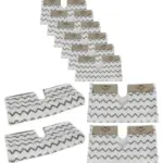 Shark Steam Mop Cleaning Pads – S6001/S6003 Klik‑n‑Flip, Pack of 6