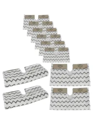 Shark Steam Mop Cleaning Pads – S6001/S6003 Klik‑n‑Flip, Pack of 6