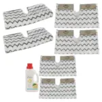 Shark Steam Mop Cover Pads – Klik‑N‑Flip (2 Pack) + 500 ml Cleaner