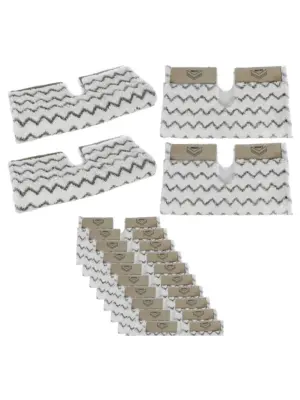 Shark Steam Mop Cover Pads – S6001/S6003 Klik‑N‑Flip, 10‑Pack