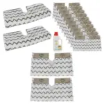 Shark Steam Mop Grip Pads (S6001/S6003) 10-Pack + 500ml Cleaner