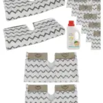 Shark Steam Mop Pads – Click N Flip Lift Away, 6 Pack + 500ml Cleaner