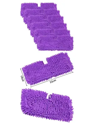 Shark Steam Mop Pads – Purple 6-Pack for S3450/S3452/S3550