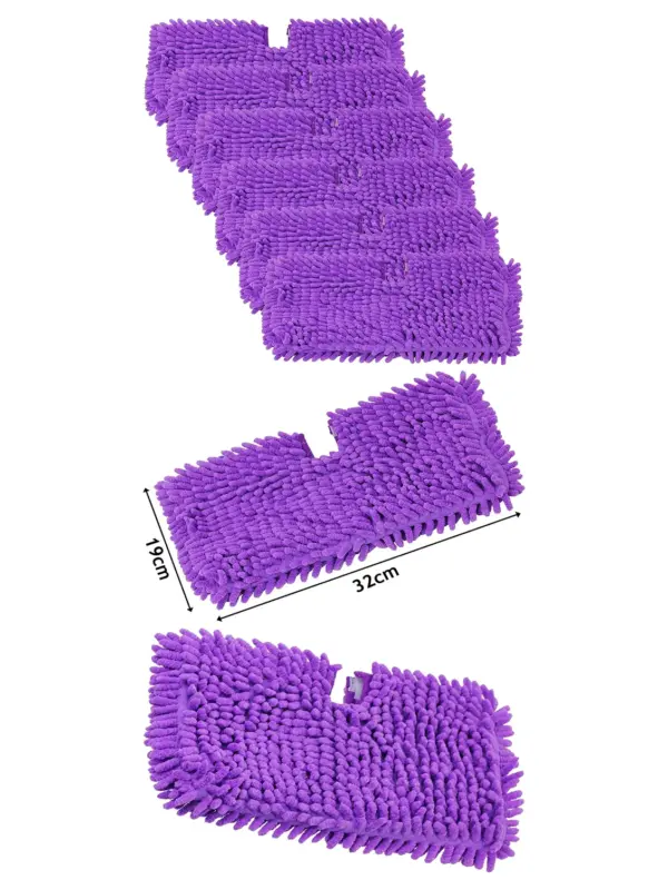 Shark Steam Mop Pads – Purple 6-Pack for S3450/S3452/S3550