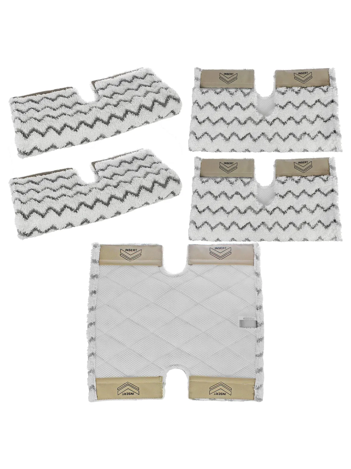 Shark Steam Mop Replacement Pads – Click‑n‑Flip S6001/S6003, Pack of 2