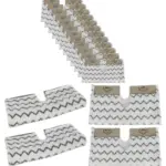 Shark Steam Mop Replacement Pads for S6001/S6003 Klik‑n‑Flip – 12 Pack