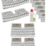 Shark Steam Mop Replacement Pads (S6001/S6003) 6‑Pack + 500ml Cleaner