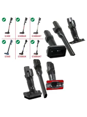 Shark Vacuum 3‑Piece Brush & Crevice Tool Kit for IZ400/IZ500 Models