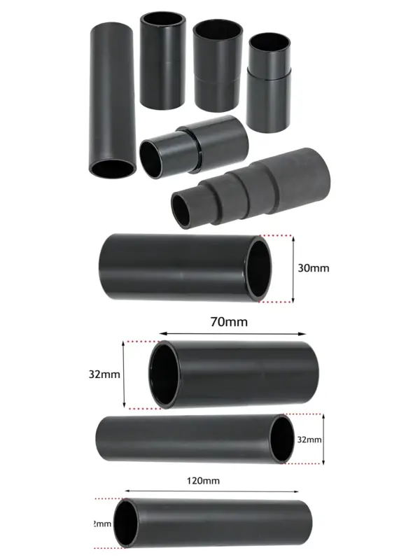 Shark Vacuum Dust Extractor Adapters for Sander/Planer 6 Pack 26-38mm