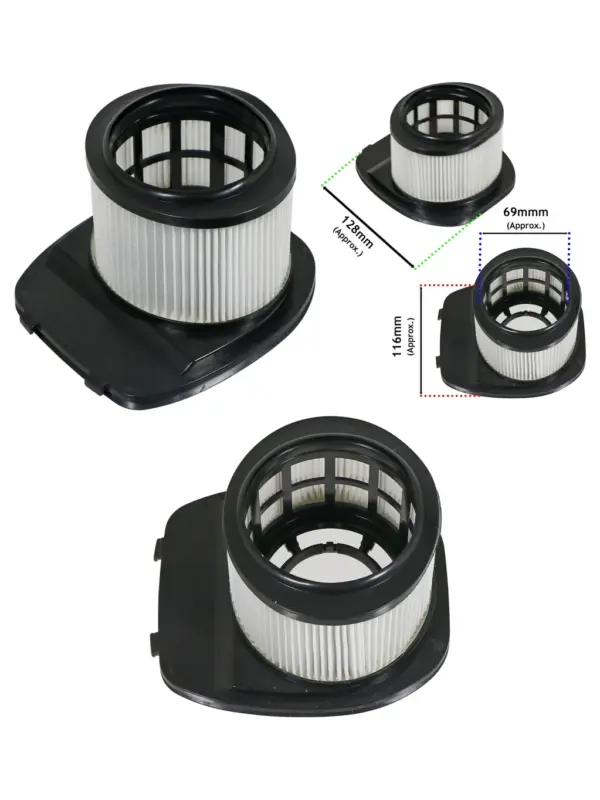 Shark Vacuum Filter Replacement – Fits IZ201UK, IZ251UK, Z202SM, IC300