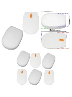 Shark Vacuum Filters for IZ101/IZ102/IZ162H/IZ362H/IZ440H/IZ482H 3Pack