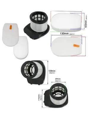 Shark Vacuum Filters for IZ300/IZ320 Series – Anti‑Hair Replacement