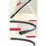 Shark Vacuum Flexible Crevice Tool – 35mm Long Nozzle Extension