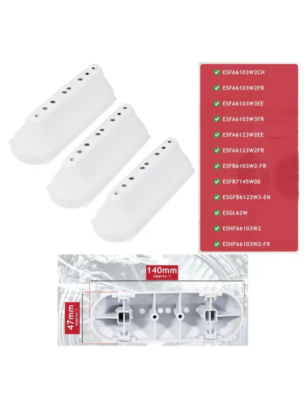 Sharp Drum Paddle Lifters – Set of 3, fits ESFA & ESFB models