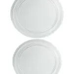 Sharp Microwave Glass Turntable Plate 245mm - Smooth Flat Replacement