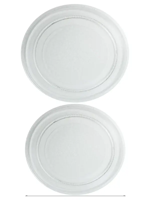 Sharp Microwave Glass Turntable Plate 245mm - Smooth Flat Replacement