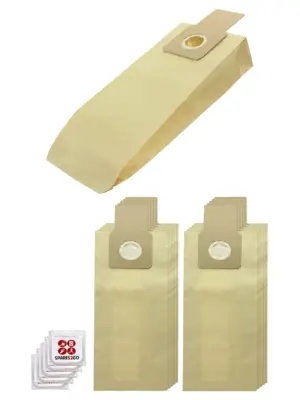 Sharp Vacuum Cleaner Double Wall Dust Bags 5 Pack + 5 Freshener Tabs