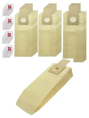 Sharp Vacuum Double Wall Dust Bags 20 Pack with 20 Freshener Tabs