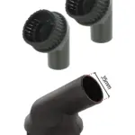 Shop-Vac 35mm Round Dusting Brush – 2 Pack Vacuum Cleaning Tool