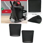 Shop-Vac Foam Filter Sleeve 22cm for 20L+ Wet/Dry Vac – 2 Pack