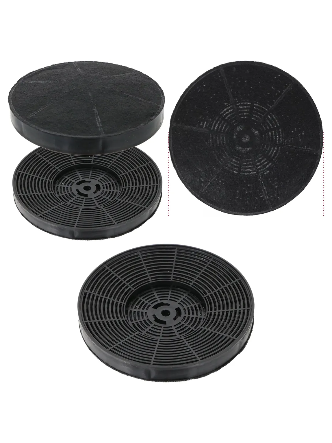 SIA2 175mm Carbon Recirculating Cooker Hood Filter – Kitchen Vent