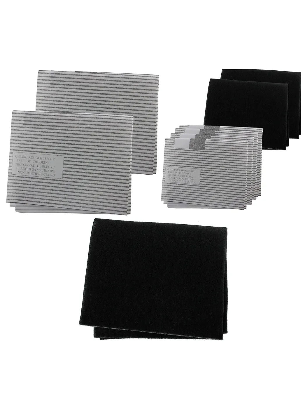 Siemens Cooker Hood Filter Kit – 4 Grease & 2 Carbon Filters