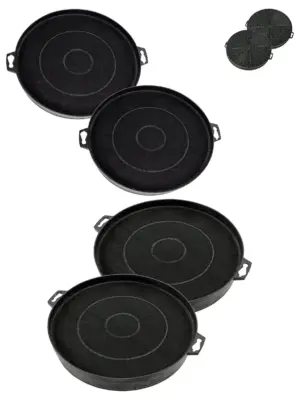 Siemens ER HQ LC Charcoal Filter for Kitchen Hoods – Pack of 2