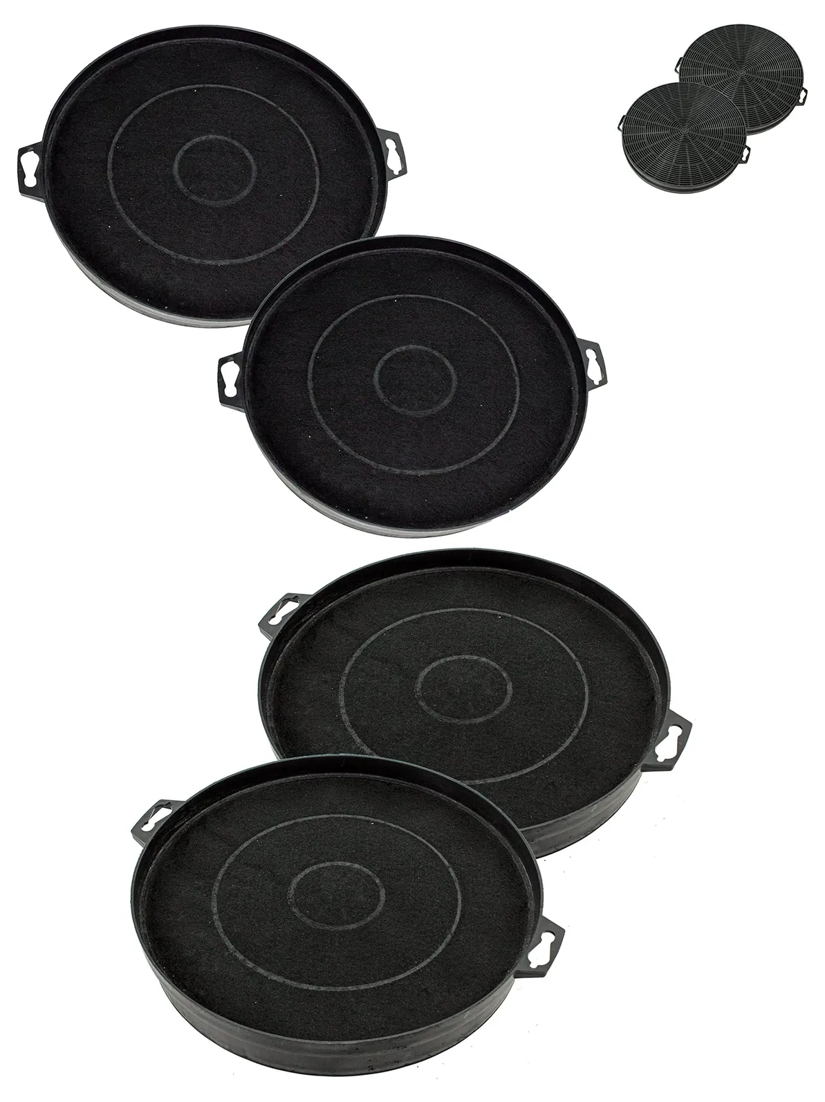 Siemens ER HQ LC Charcoal Filter for Kitchen Hoods – Pack of 2