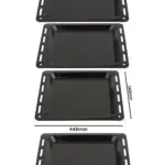 Siemens Oven Baking Tray Set – Enamelled Pan 448x360x25mm