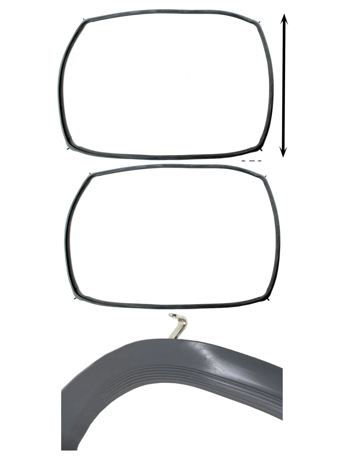 Siemens Oven Door Seal Kit with Gasket & Corner Clips – 480×350 mm