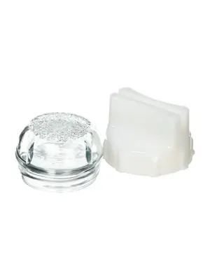 Siemens Oven Light Lens Cover with Screw‑In Bulb Glass & Removal Tool