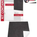 Siemens Range Hood Carbon Foam Grease Filter Kit – Cut‑to‑Size 57×47 cm