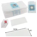 Siemens Vacuum Cleaner Dust Bags 5-Pack with Filter & 5 Freshener Tabs