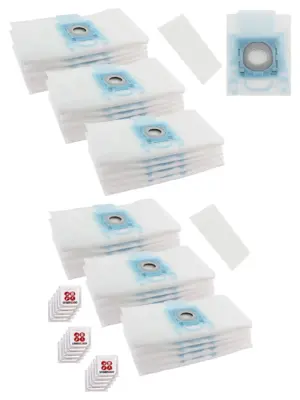 Siemens Vacuum Dust Bags – Cloth Pack 15 + 3 Filters & Freshener Tabs