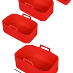 Silicone Fryer Basket & Liner Set – Fits Salter EK4548-5196
