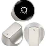 Silver Replacement Control Knob for Hotpoint DH53XS/DH93X Oven