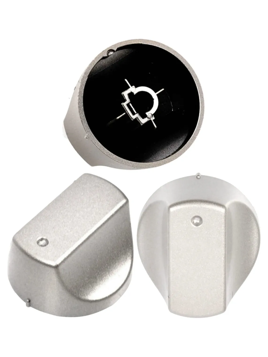 Silver Replacement Control Knob for Hotpoint DH53XS/DH93X Oven