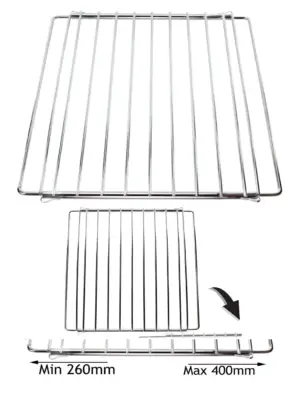 Small Adjustable Oven Shelf for Dometic Smev Cramer Caravan Motorhome