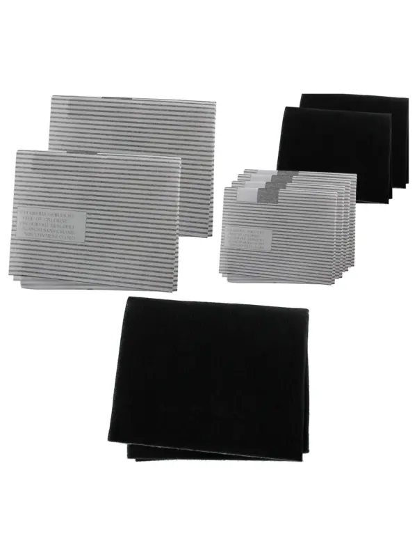 SMEG Cooker Hood Filter Set – 4 Grease & 2 Carbon Replacement Filters
