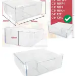 Smeg Drawer Box for C3170/C4172 Fridge Freezer – Top Middle