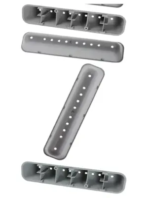SMEG Drum Paddle Lifter Arm – 10‑Hole 211×48 mm Set of 3