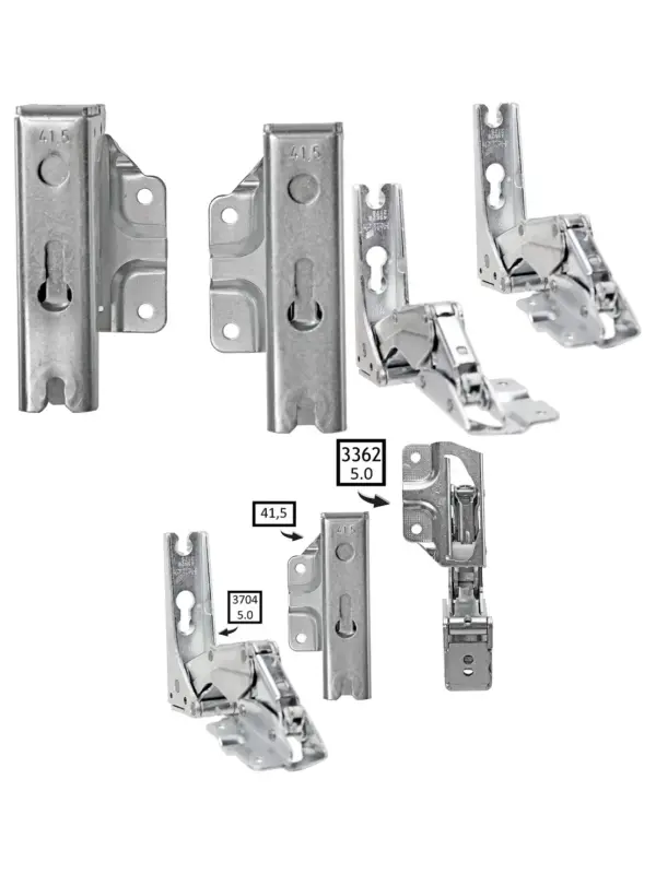 SMEG Fridge Door Hinge Set – Integrated Left & Right
