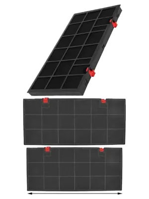 Smeg Range Hood Charcoal Filter 150 – 435x217x28mm Replacement