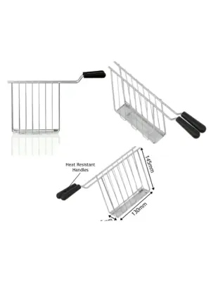 Smeg Toaster Rack with Drip Tray, Perfect Toastie & Sandwich Holder